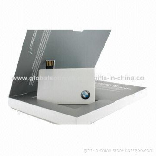 Credit Cards USB Memory Stick with Up to 32GB Capacity, OEM and ODM Orders Welcomed, PayPal Accepted